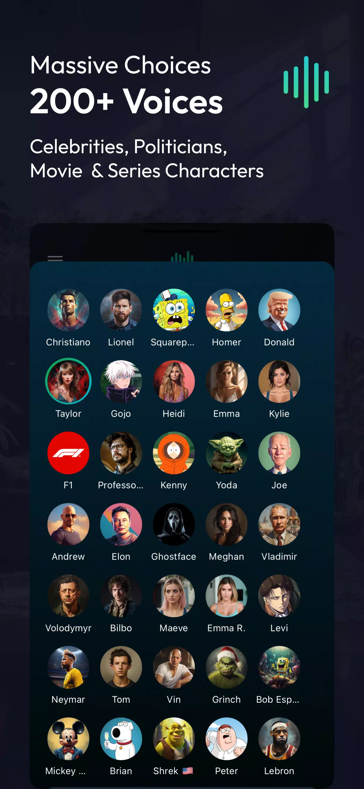 Voices AI Captura de tela 3