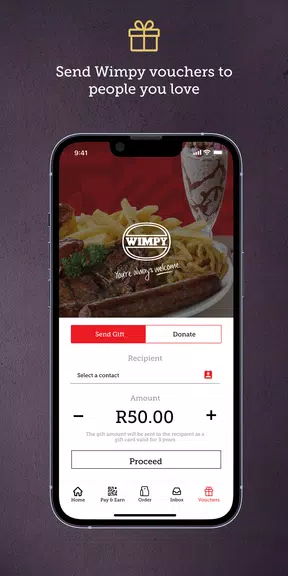 Wimpy Rewards App Screenshot 2
