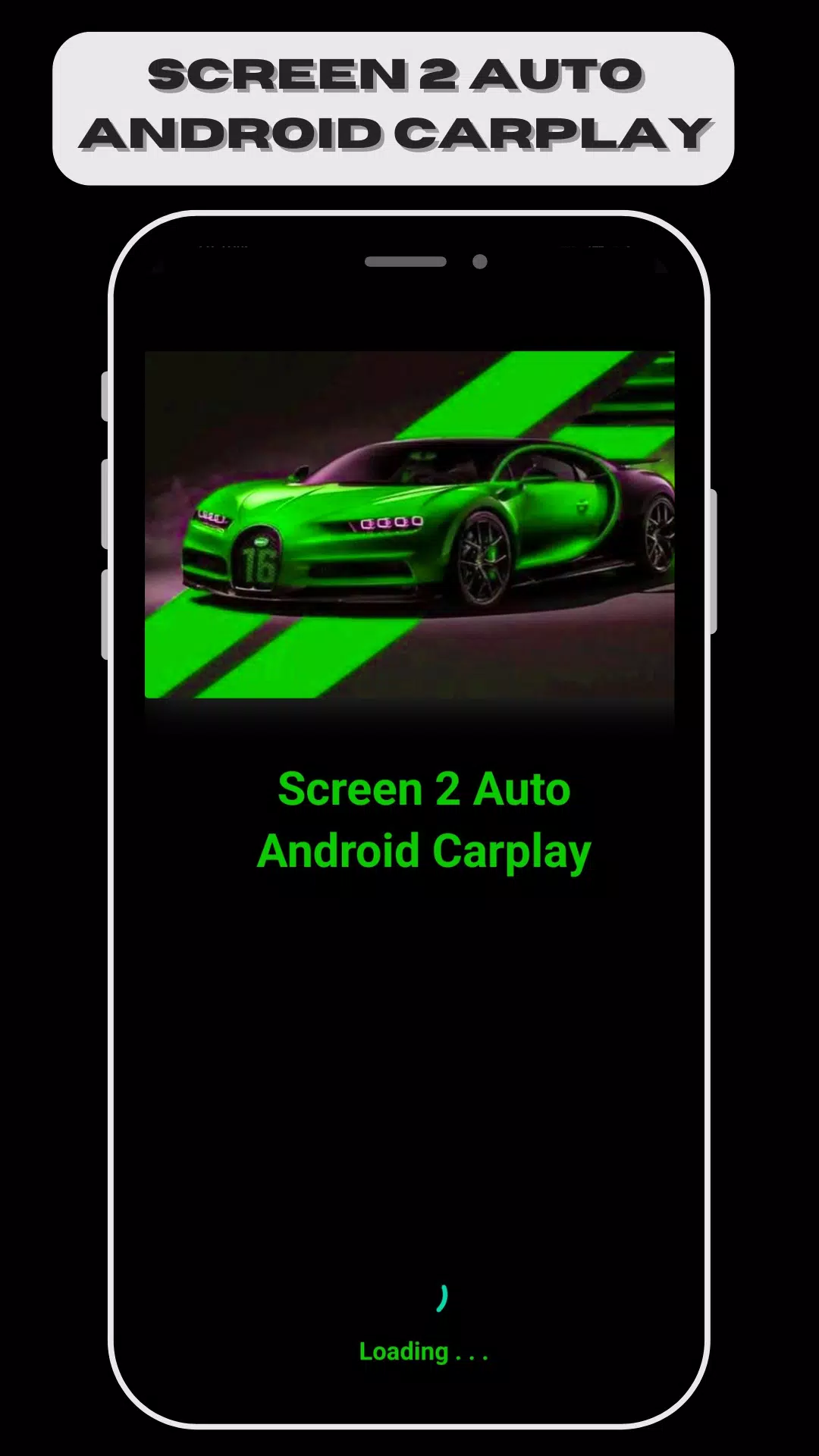 Screen 2 Auto Android Carplay Captura de tela 1