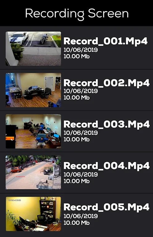 CCTV Camera Recorder Screenshot 4