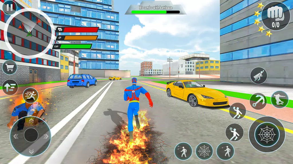 Police Robot Rope Hero Game 3d应用截图第1张