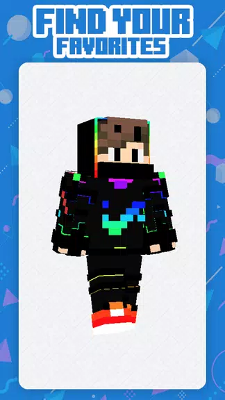 Neon Squad Skin Minecraft应用截图第3张