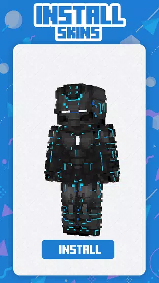 Neon Squad Skin Minecraft应用截图第4张