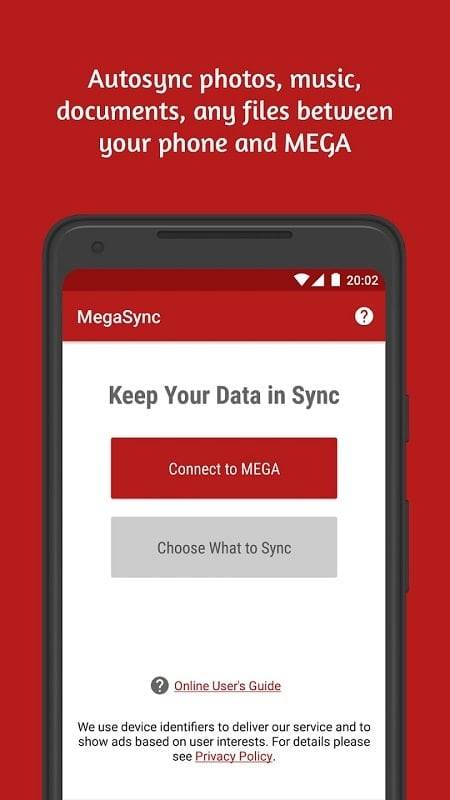 Autosync for MEGA - MegaSync Capture d'écran 2