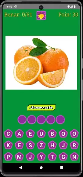Tebak Nama Buah Capture d'écran 4