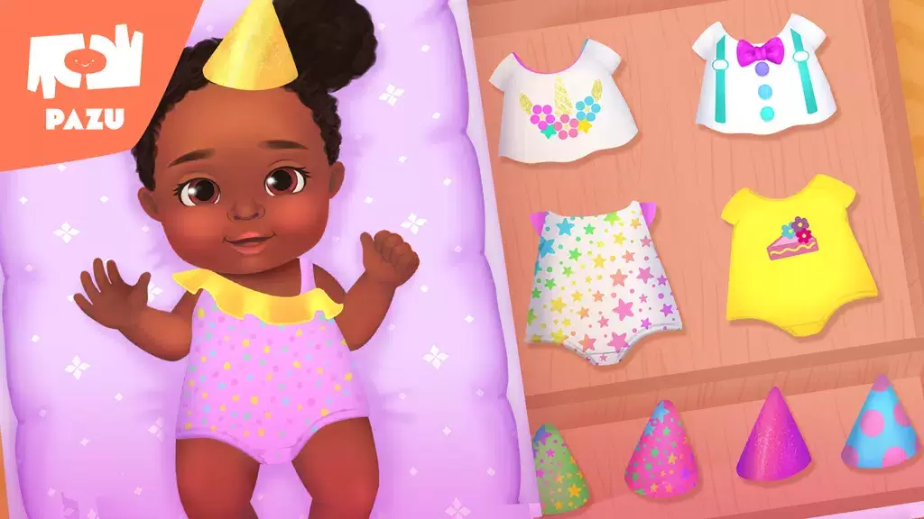 Baby Birthday Maker Game Captura de tela 4