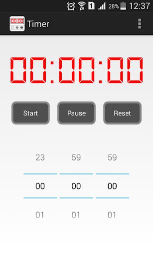 Timer and Stopwatch Capture d'écran 1