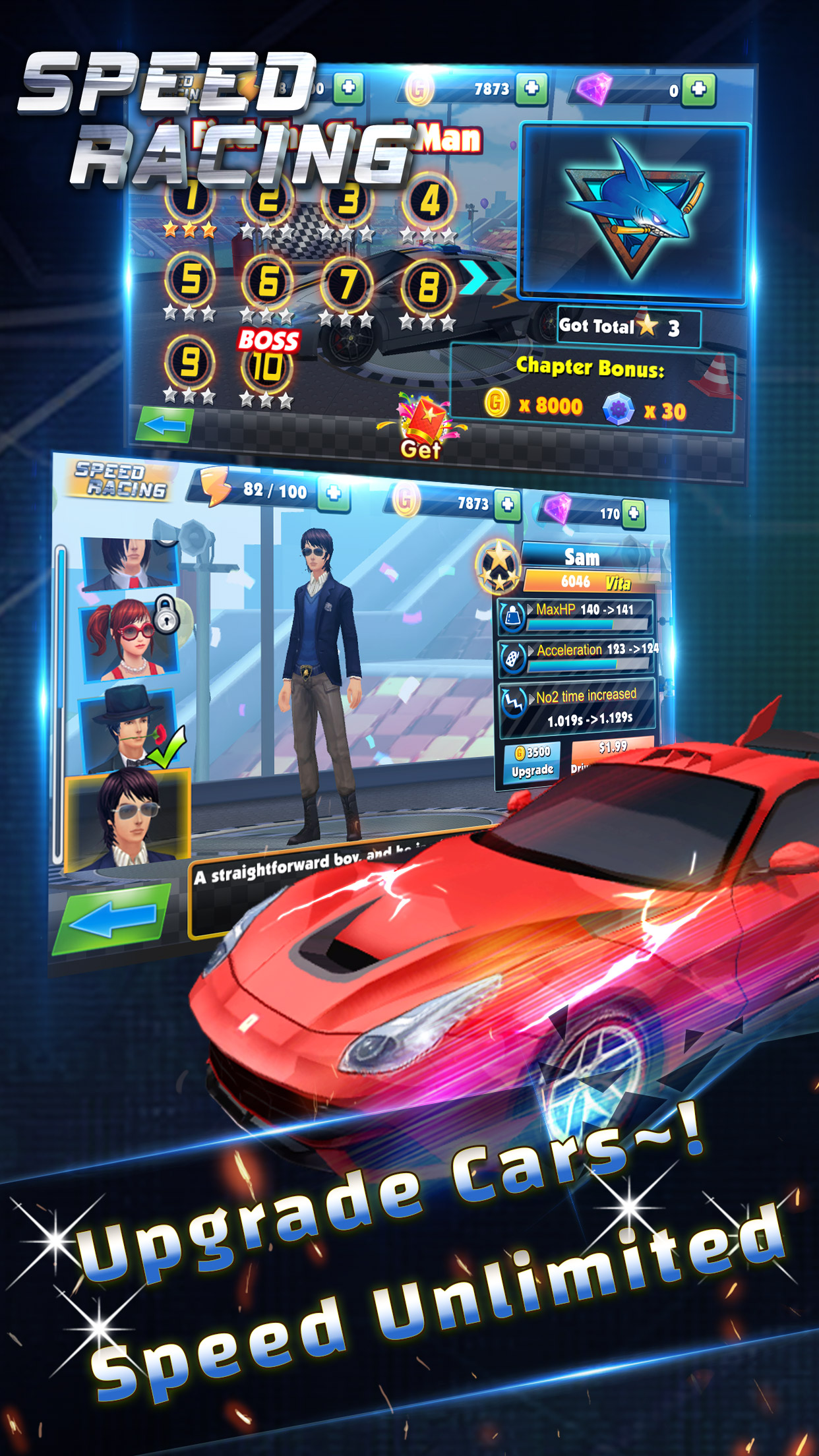 Speed Racing - Secret Racer 스크린샷 3