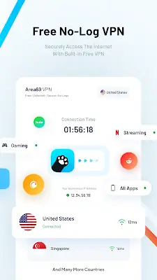 Pawxy - Fast VPN & Web Browser スクリーンショット 2