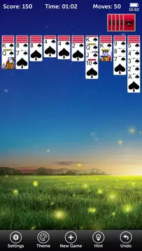 Spider Solitaire Pro स्क्रीनशॉट 2