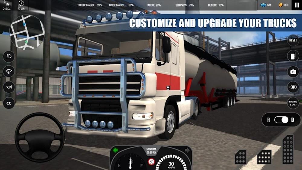 Truck Simulator PRO Europe Captura de pantalla 3