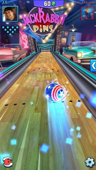 Bowling Crew — 3D bowling game Mod Capture d'écran 4