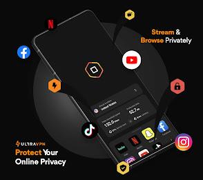 Ultra VPN Secure USA VPN Proxy Captura de pantalla 1