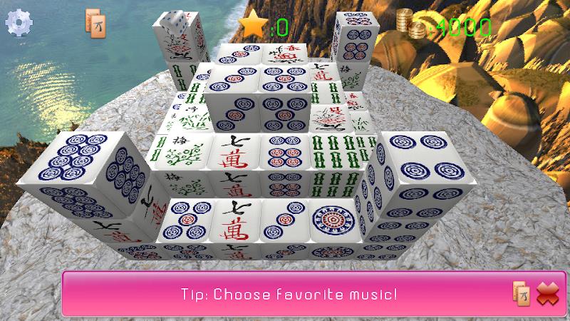 Mahjong Cubic 3D Скриншот 2