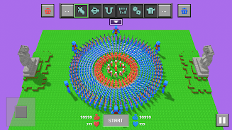 Blocky Ragdoll Battle Screenshot 1