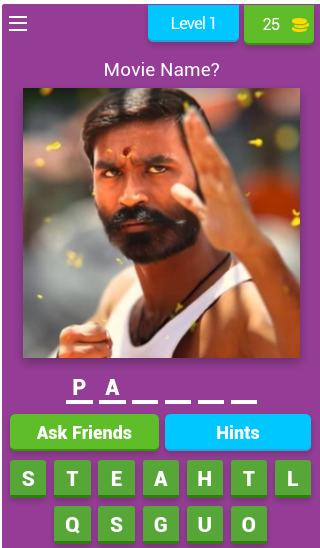 Tamil Movies Quiz Captura de pantalla 1