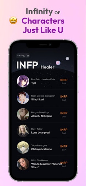 Pdbee: MBTI, Friends, Chat Скриншот 3