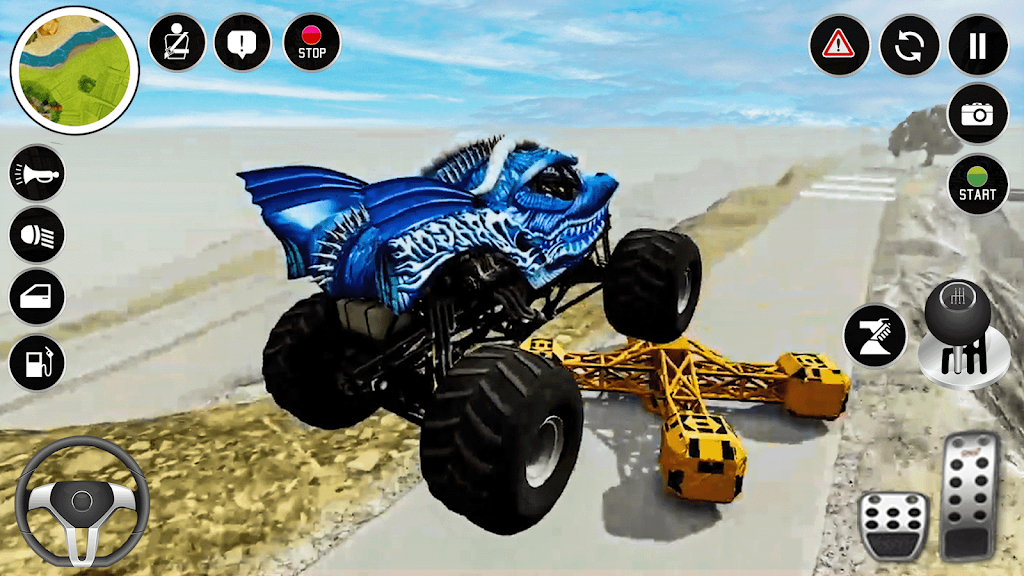 Real Monster Truck Game 3D स्क्रीनशॉट 3