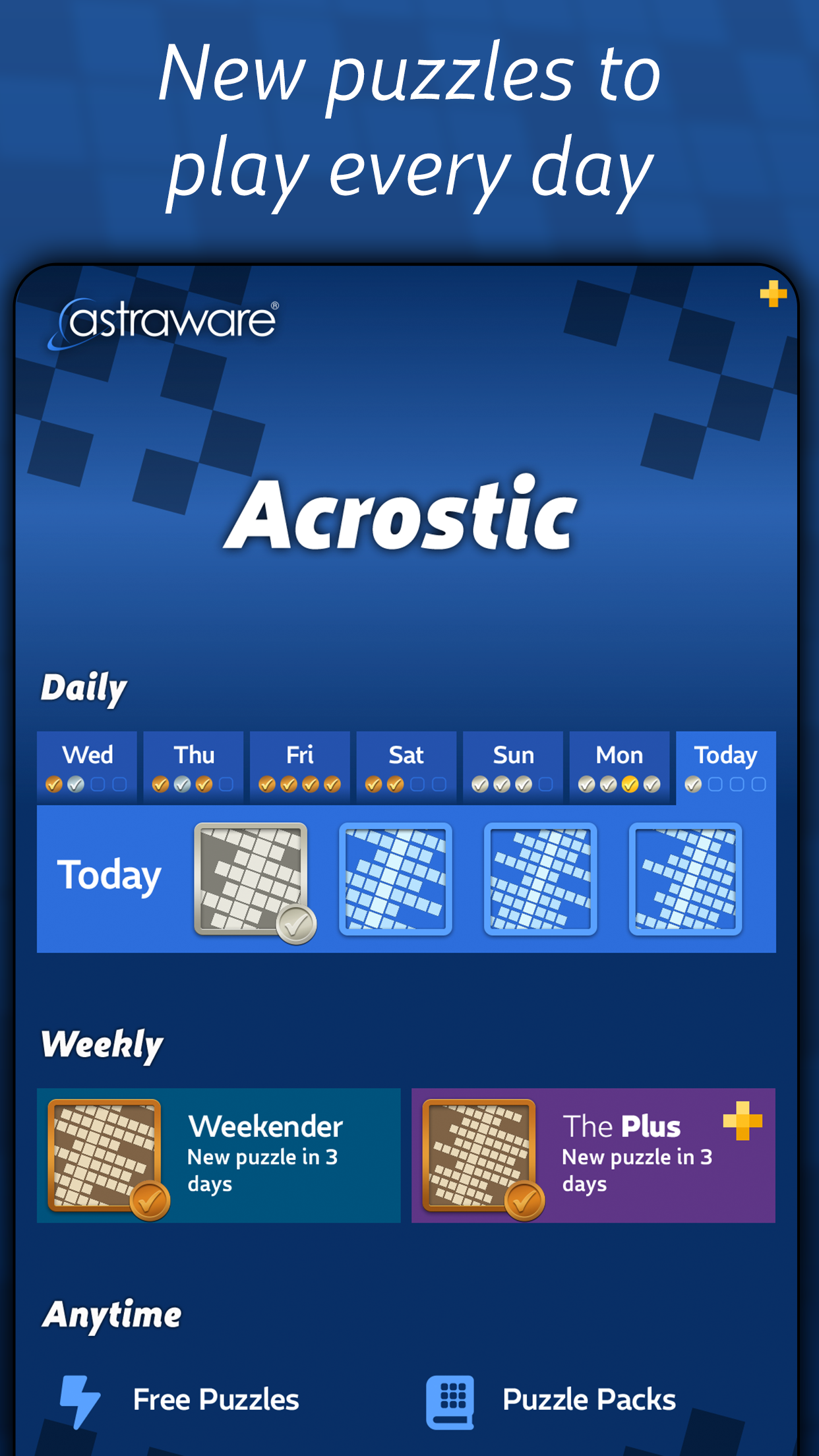 Astraware Acrostic Screenshot 4