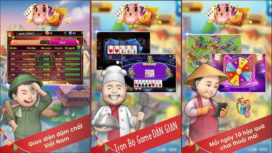4Play - Tien Len Dem La Online Screenshot 4