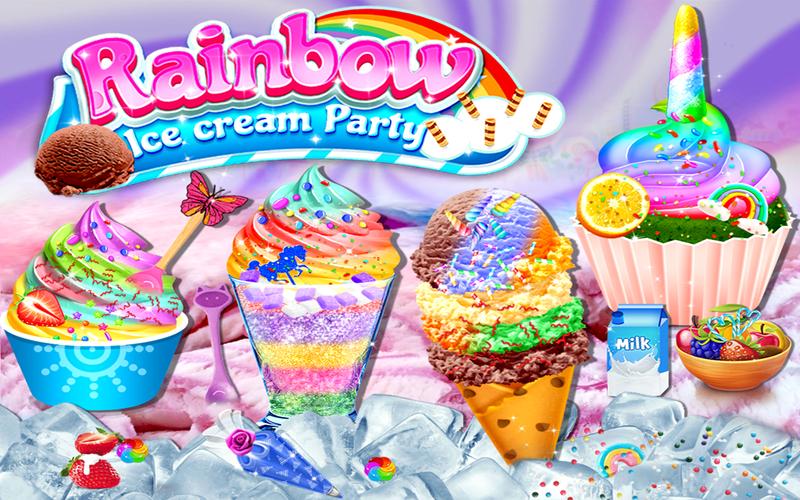 Rainbow Ice Cream Party スクリーンショット 4