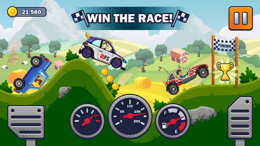 Racing Hills! Offroad Car Game 스크린샷 1