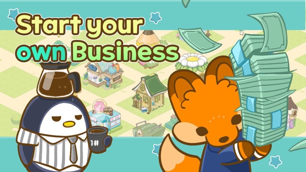 Biz And Town: Business Tycoon에서 가장 부유한 CEO가 되어 보세요. 이제 Android에서도 만나보세요!