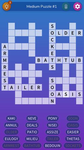 Fill-in Crosswords Unlimited 스크린샷 2