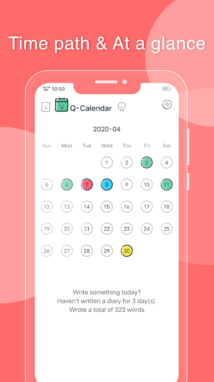 Q-Diary Screenshot 1