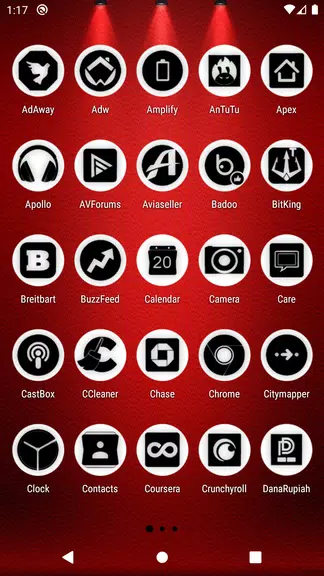 Oreo White Icon Pack P2 स्क्रीनशॉट 2