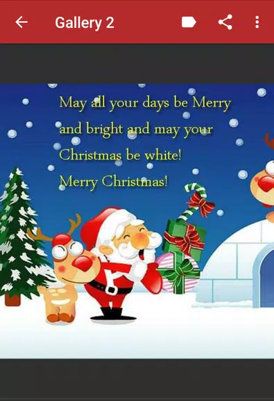 Merry Christmas Wishes應用截圖第4張