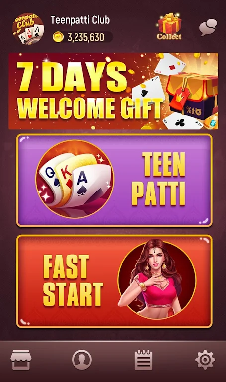 Teenpatti Club स्क्रीनशॉट 1