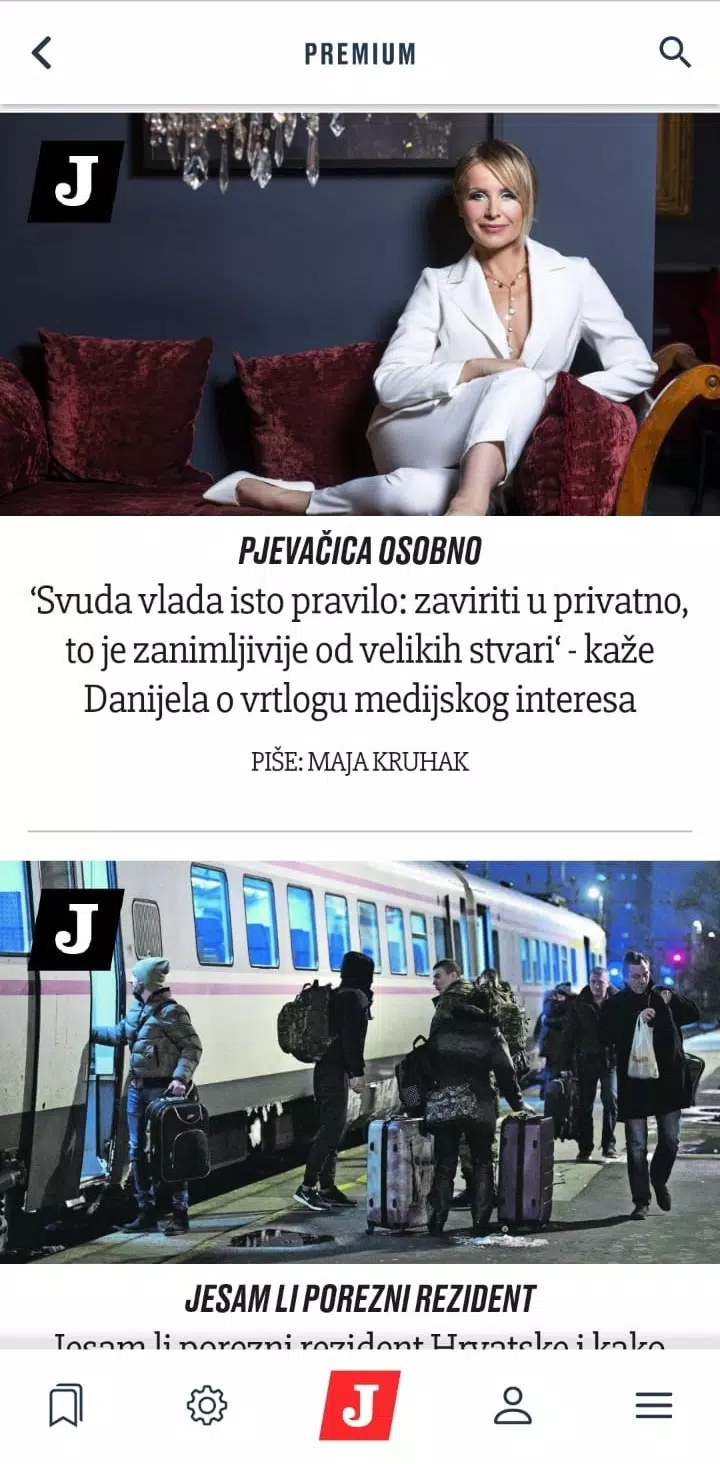 Jutarnji list Captura de pantalla 2