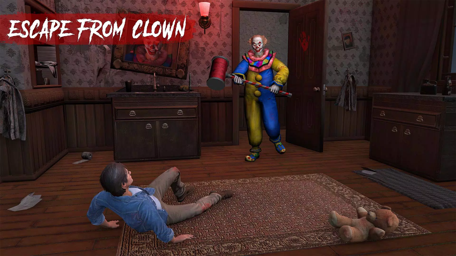 Scary Clown - Horror Game 3D應用截圖第2張