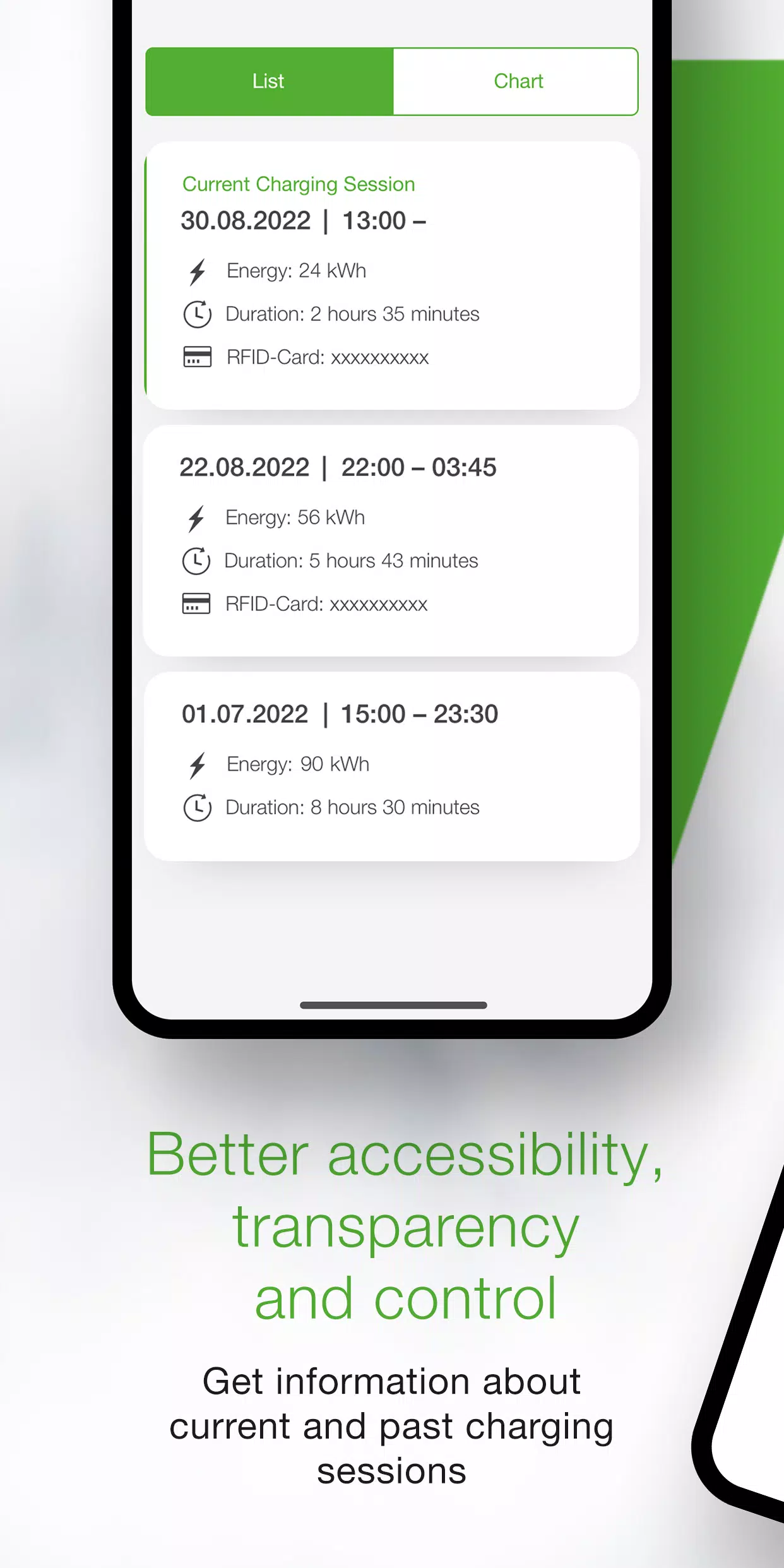 KEBA eMobility App Captura de pantalla 2