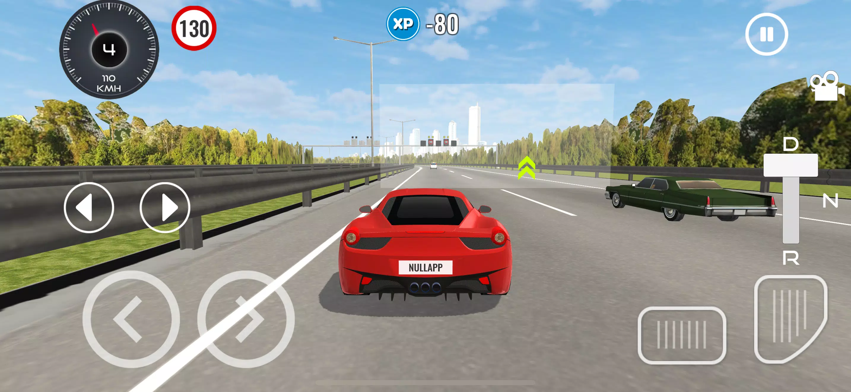 Driving School 3D Captura de tela 3