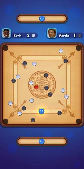 Carrom Strike - Disc Pool Game Captura de tela 3