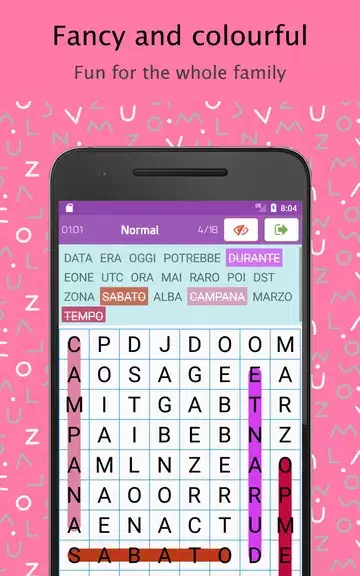 Word Search Italian dictionary Captura de pantalla 3