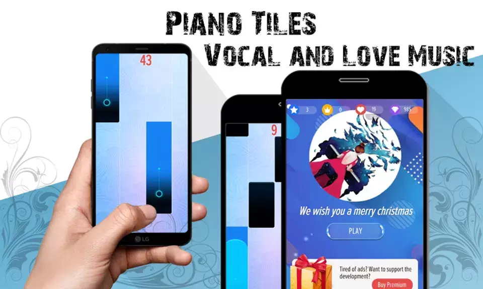 Piano Tiles - Vocal & Love Music स्क्रीनशॉट 1