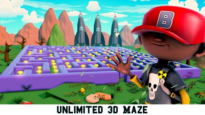 3D Maze game: Labyrinth Capture d'écran 1