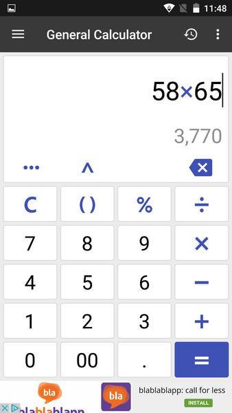 ClevCalc - Calculadora Captura de tela 1