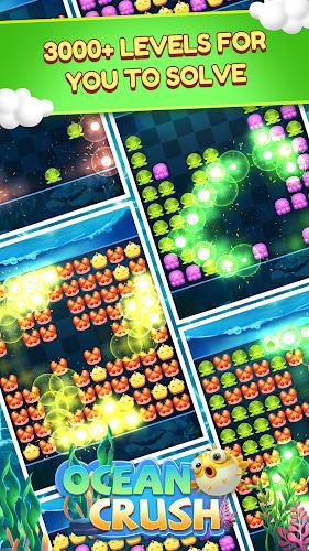 Ocean Crush-Matching Games 스크린샷 2