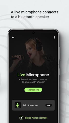 Live Bluetooth Mic to Speaker Скриншот 3