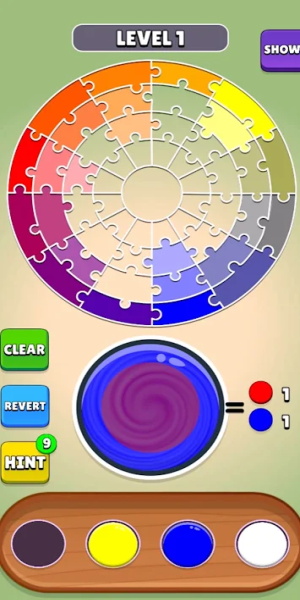 Color Merge Puzzle 스크린샷 2