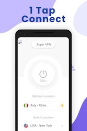 Super VPN: Fast Secure VPN スクリーンショット 2