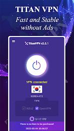 Titan VPN スクリーンショット 1