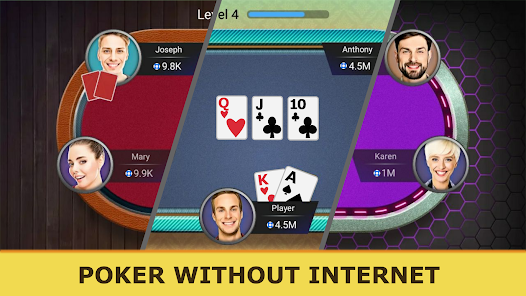 Poker Offline: Texas Holdem Mod स्क्रीनशॉट 1