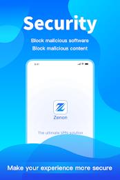 Zenon:Ultimate VPN solution Captura de tela 2