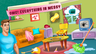 Little girl cleanup game Screenshot 3