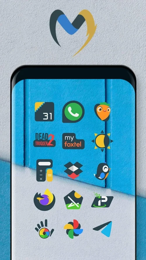 Material UI Dark Icon Pack スクリーンショット 1